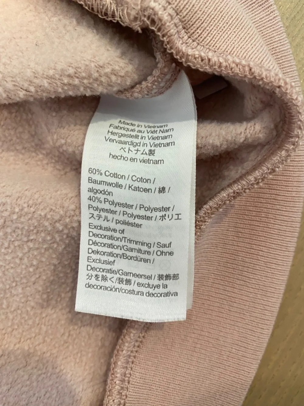 J. Crew Crewcuts Girls’ Size XL Light Pink Crewneck with Raglan Sleeves